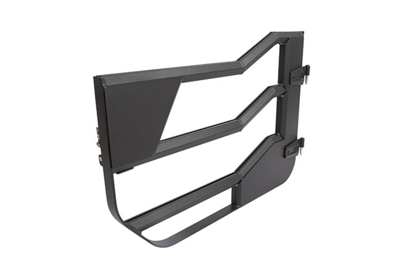 Jeep Wrangler JK Doors - Front + Rear - Dee Zee - Hex Series - Black - `19-`23 Jeep Wrangler JK Doors - Front + Rear - Dee Zee - Hex Series - Black - `19-`23